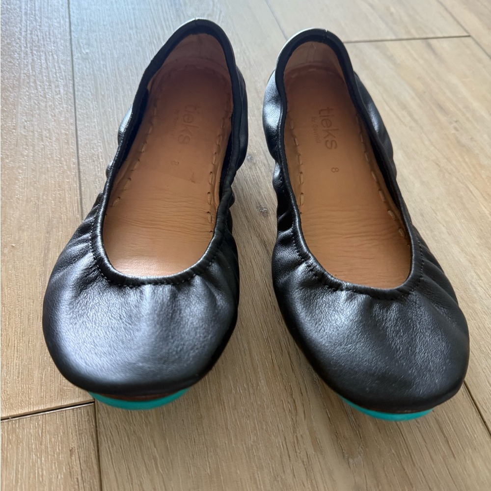 Tieks Black Ballet Flats
